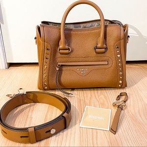 Michael Kors Carine Studded Satchel NWT